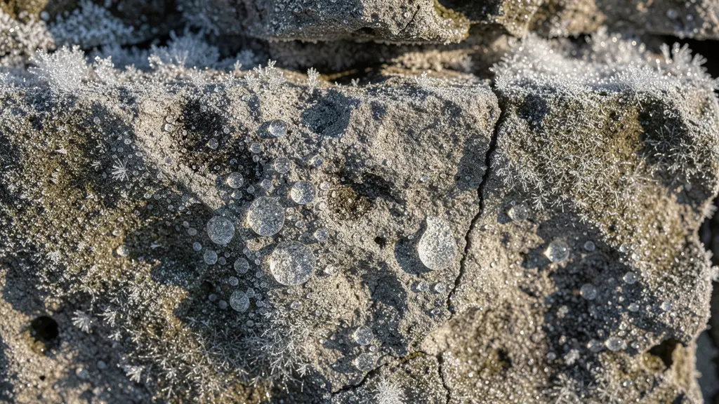 Test thermique montrant les déperditions de chaleur d'un mur en pierre non isolé